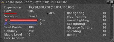Signature for player Teste Boss Room